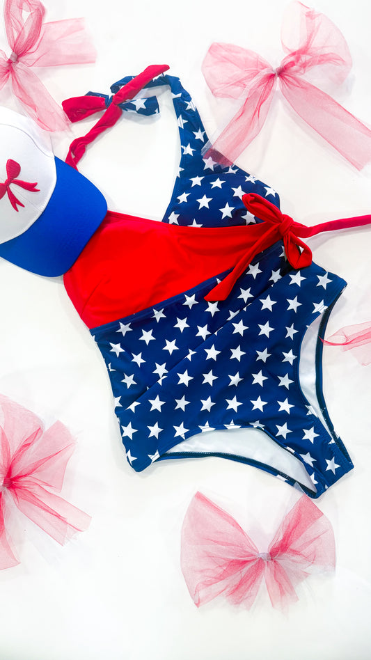Liberty Wave, Halter One Piece Swimsuit