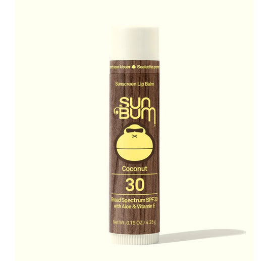 SunBum spf 30 coconut lip balm