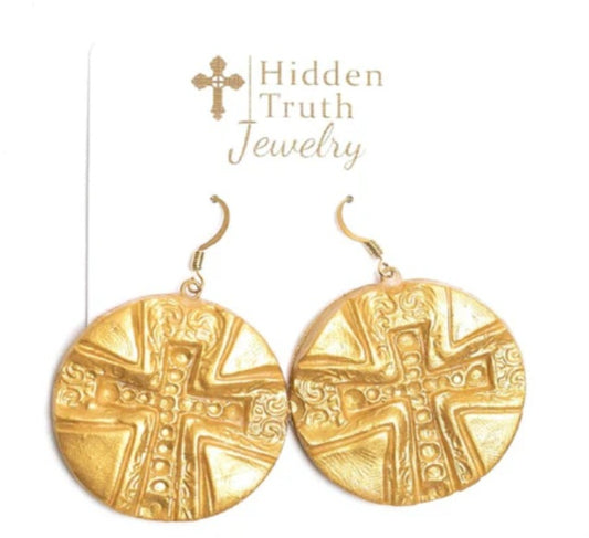 Leah Cross Earrings