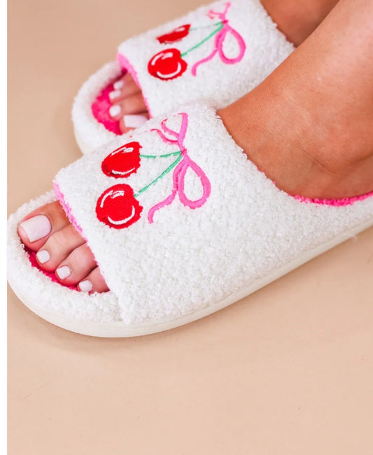 Cherry bomb slippers