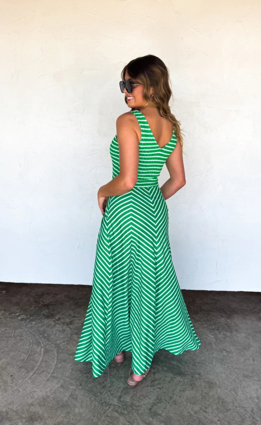 Lucianna, Green Stripe
