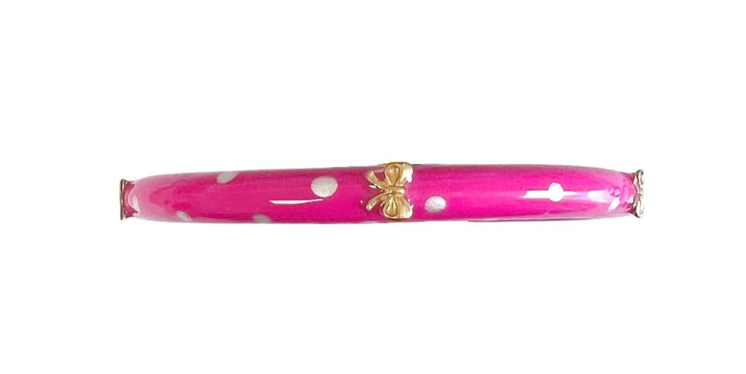 Eloise bangle in pink crush