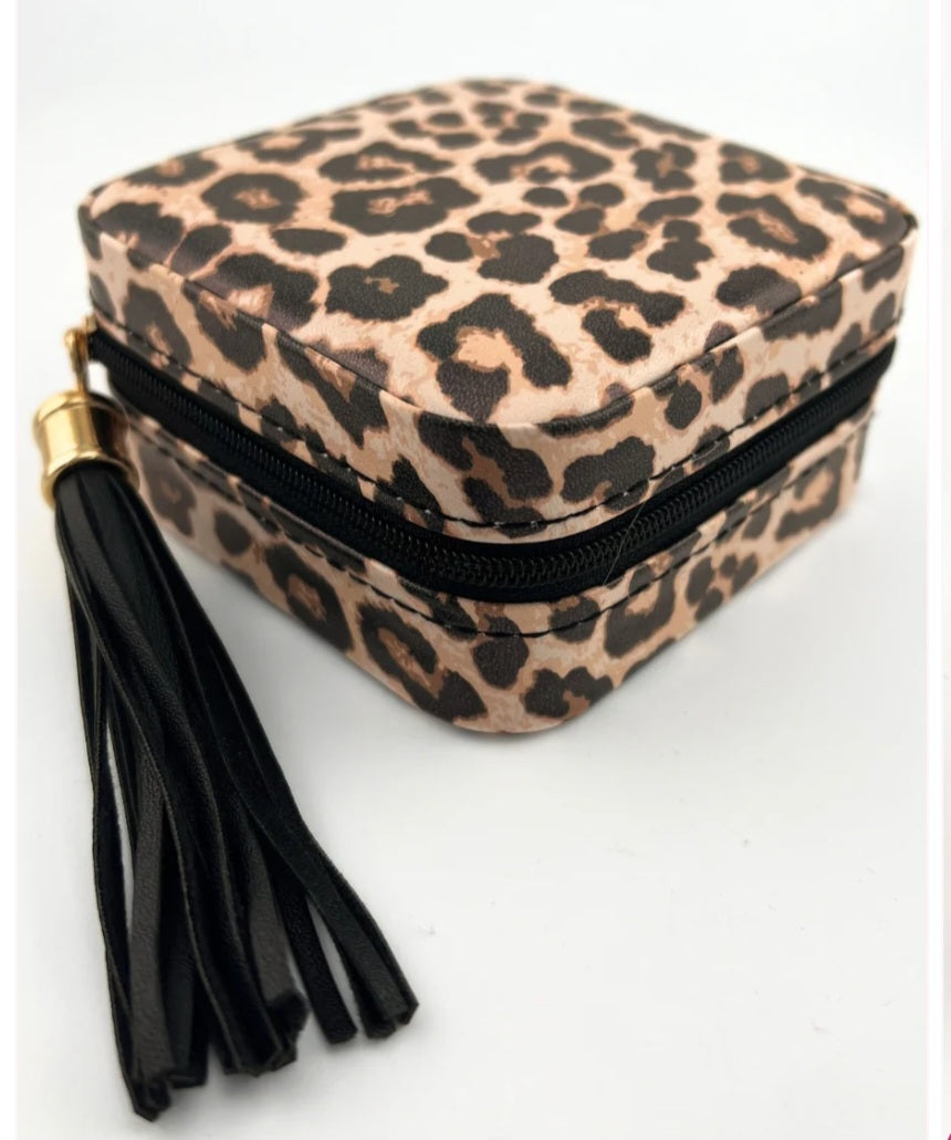 Treasure jewelry box in safari chic