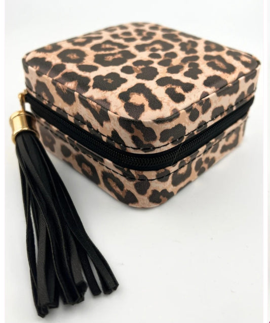 Treasure jewelry box in safari chic