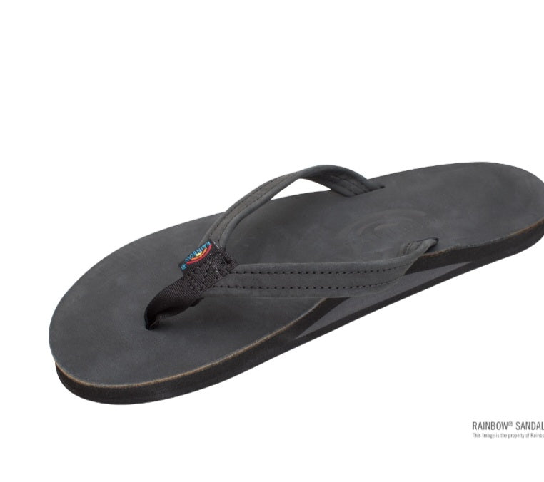 Rainbows ladies thin strap leather