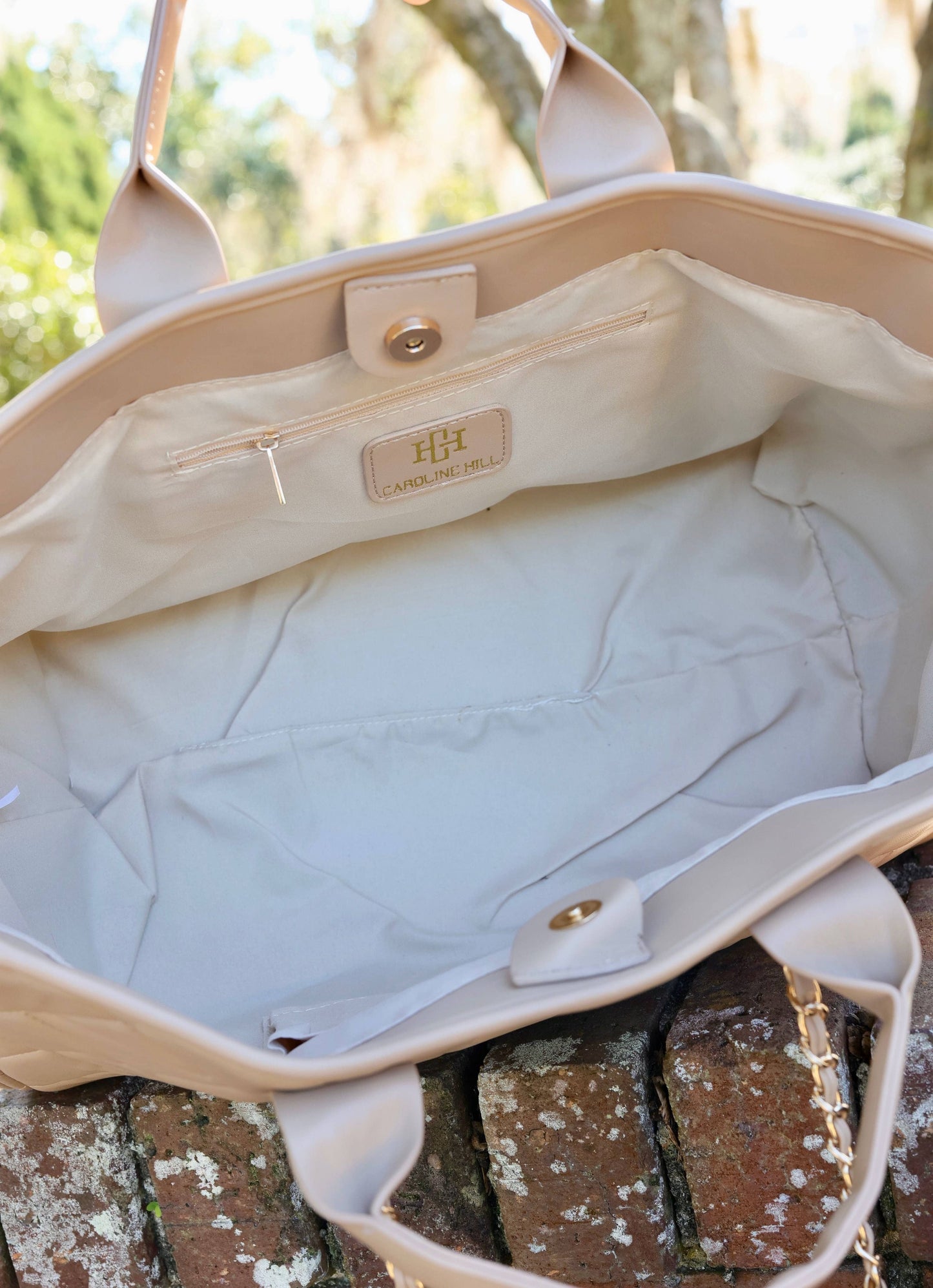Melissa Tote Bag TAN QUILTED LD: Default