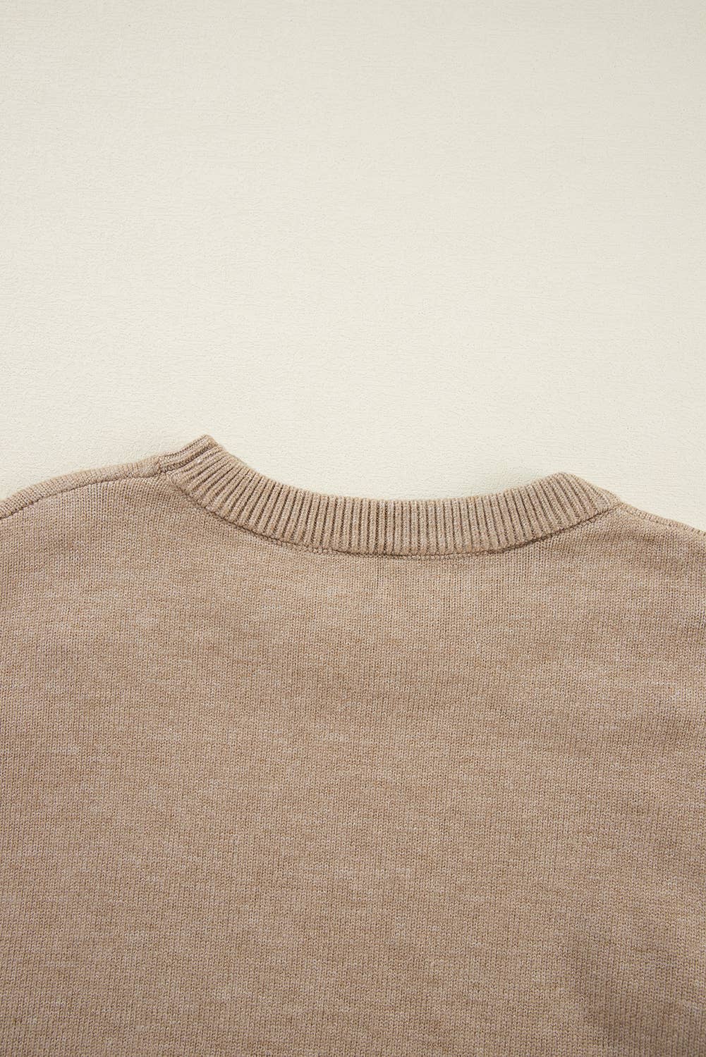 Pearl Drop Bubble Sleeve, Beige