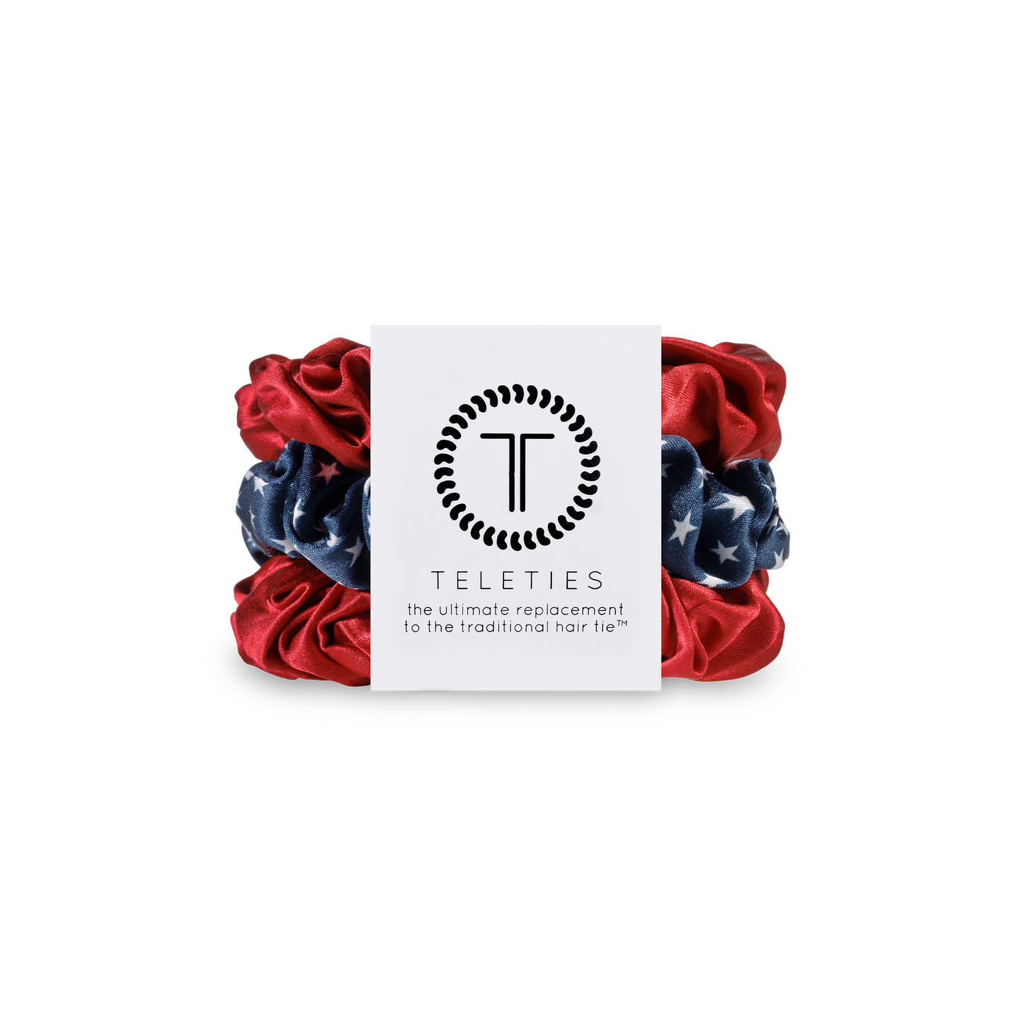 Silk Hair Scrunchie | Large | Independence Bae