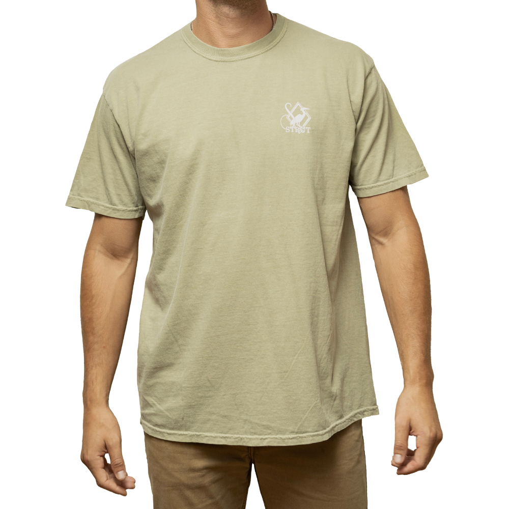 River Fishing T-Shirt: Khaki / S, M, 2XL