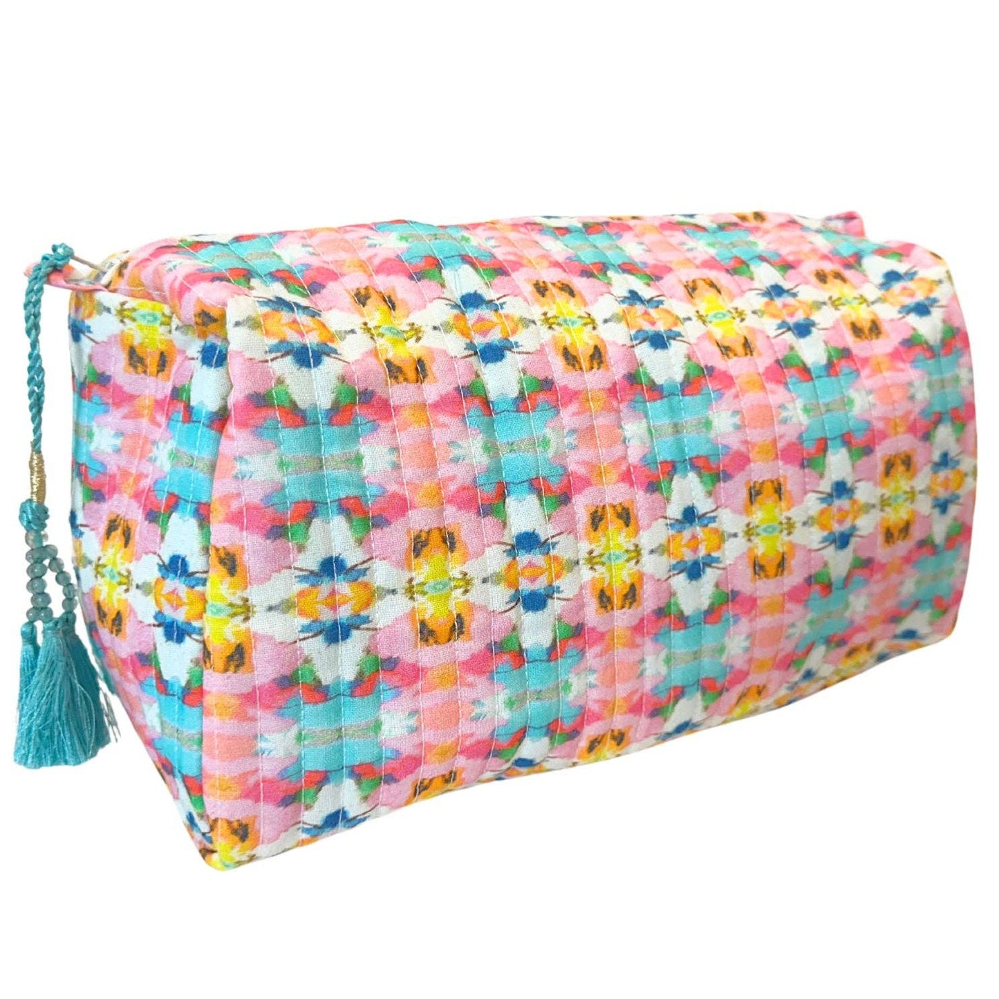 Sumner Pink Large Cosmetic Bag: Large