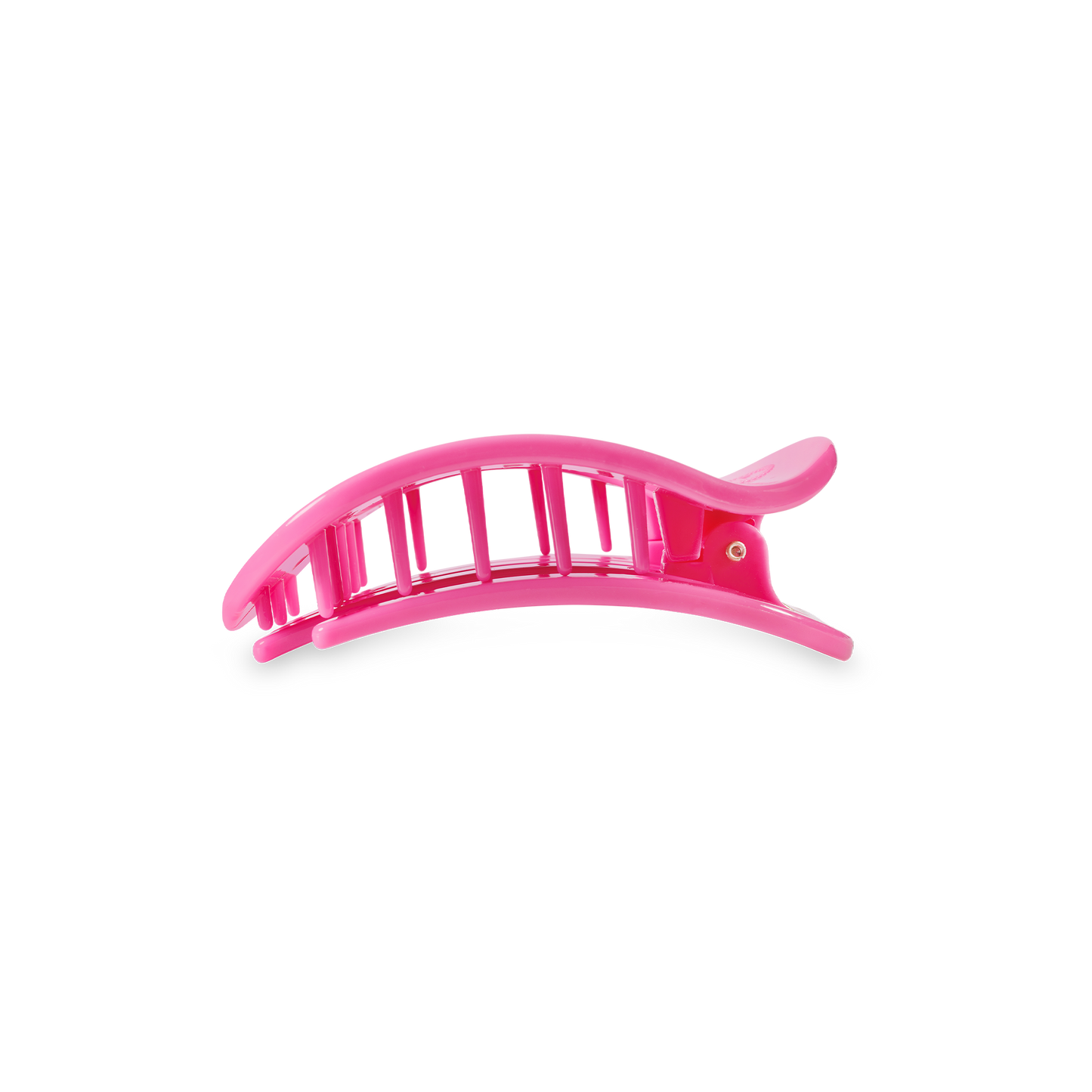 Round Flat Hair Clip | Small | Paradise Pink