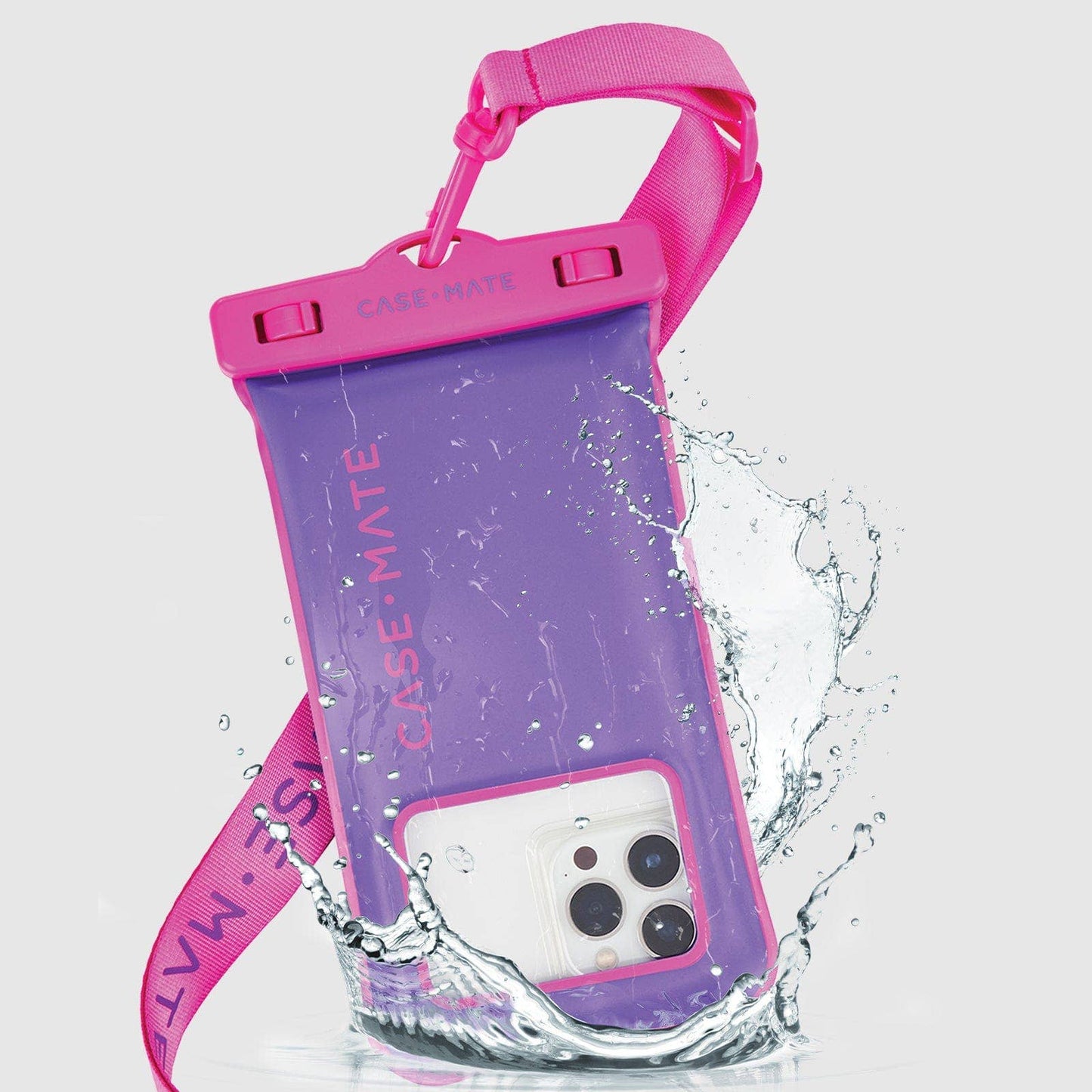 Waterproof Floating Pouch - Phone Pouch: Purple Paradise