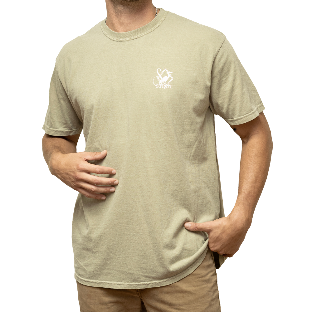 River Fishing T-Shirt: Khaki / S, M, 2XL