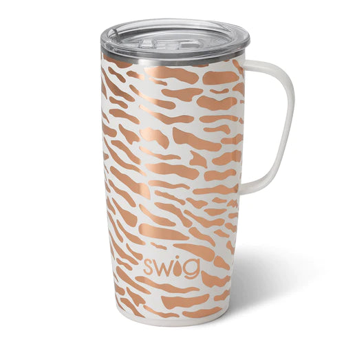 Glamazon rose travel mug