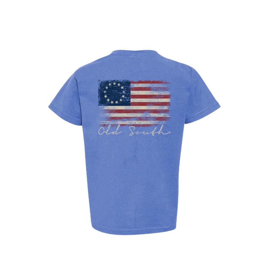 Betsy Ross American Flag Youth Tee