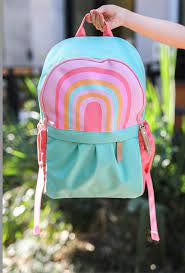 Rainbow book bag