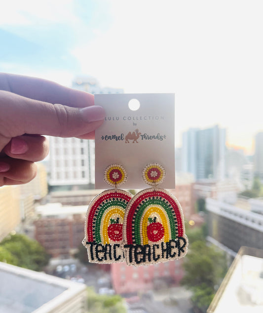 Beaded Rainbow Teacher