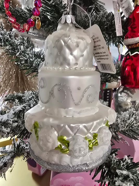 Wedding Cake Ornament