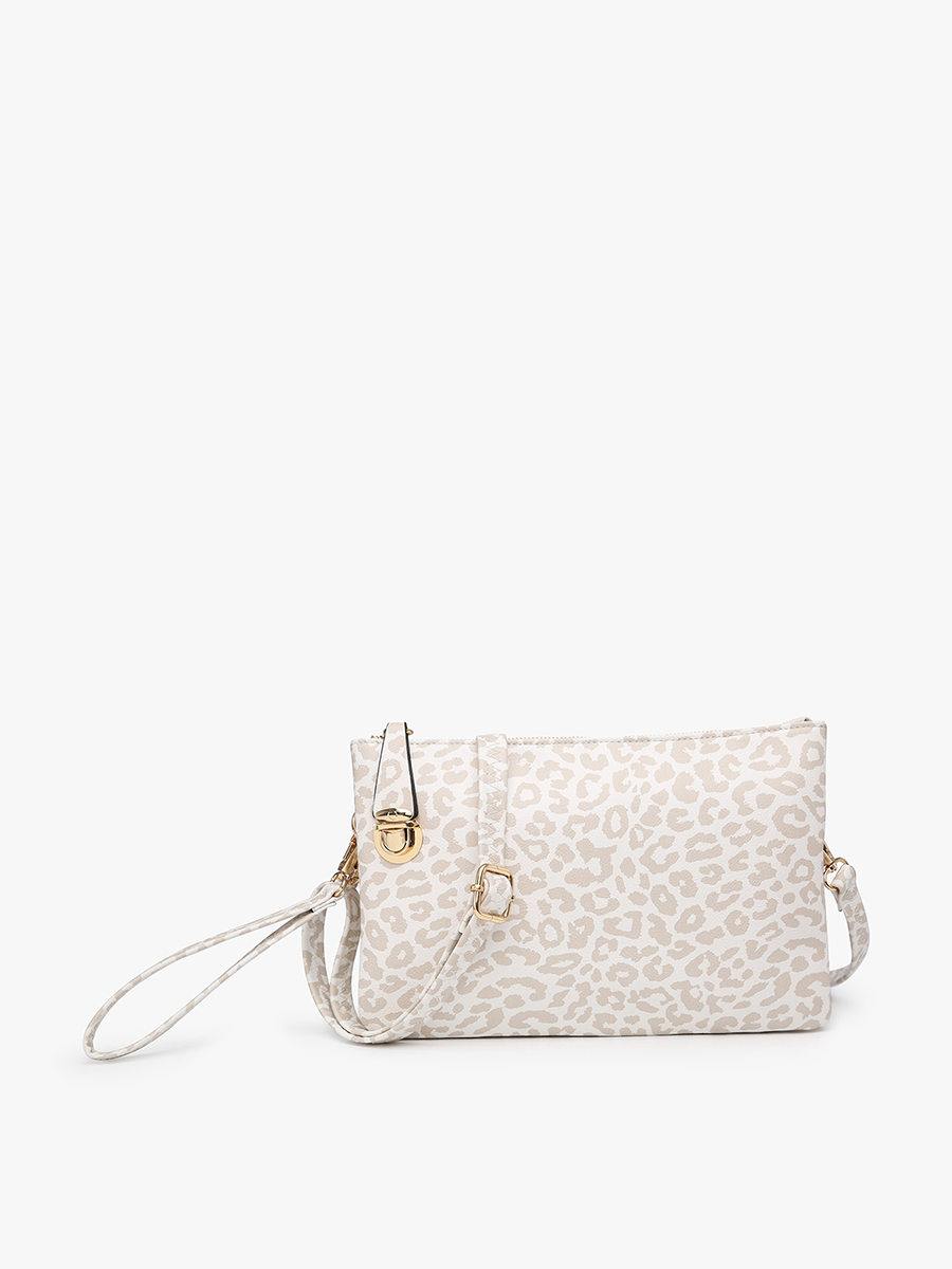 Sarah Clutch, Cream Cheetah