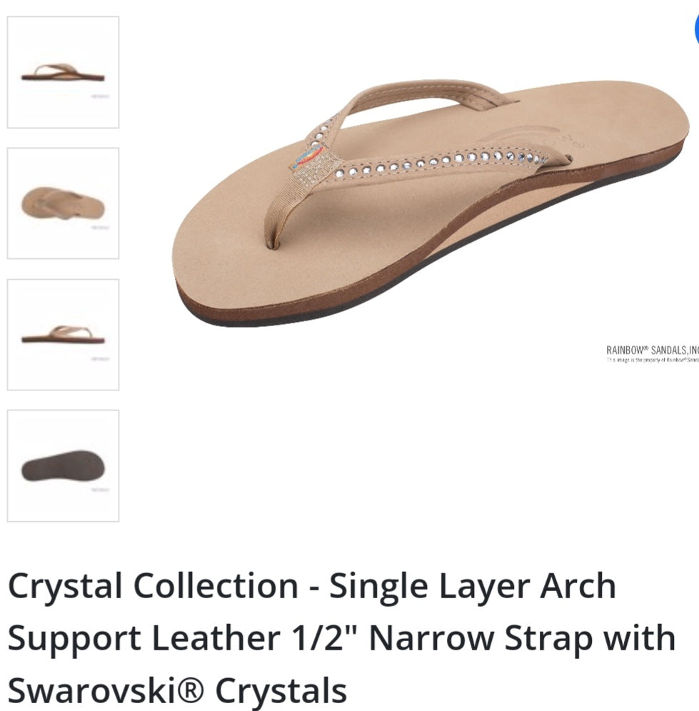 Rainbows ladies crystals